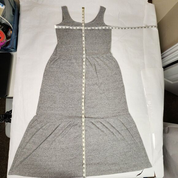 Daily Ritual Heathered Grey Dress Anthropologie Size S Super Soft - Picture 4 of 5